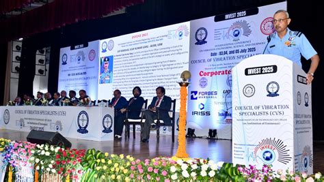 AIR MARSHAL V K GARG ATTENDS INVEST 2025 AT IIT DELHI - Aero Defence