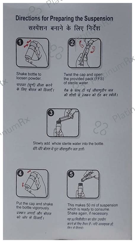 Moxclav ES 600/42.9mg Oral Suspension 50ml - Save 33% on Substitute ...