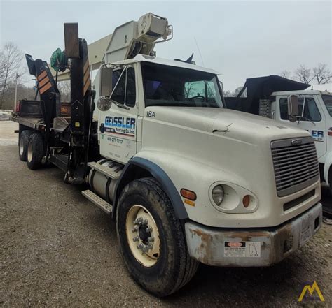 Pioneer (Manitex) 28.8-ton Boom Truck Crane on Freightliner For Sale Trucks Hoists & Material ...