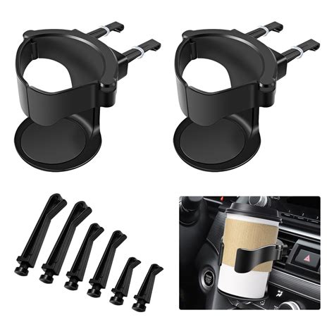 Snapklik.com : Adjustable Universal Car Ventilation Cup Holder