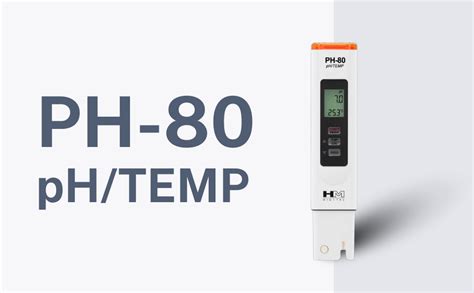 HM Digital pH Meter pH-80 Hydrotester LCD Display With Auto Calibration ...