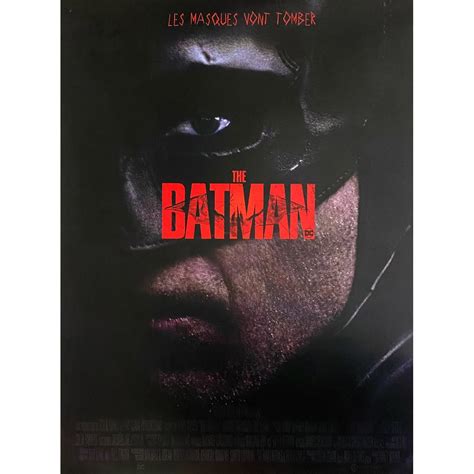 THE BATMAN French Movie Poster - 15x21 in. - 2022
