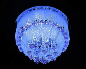 Shri Mahal Antiques 500/ MM/20 Inch LED Chandelier Light With 2 Remote ...