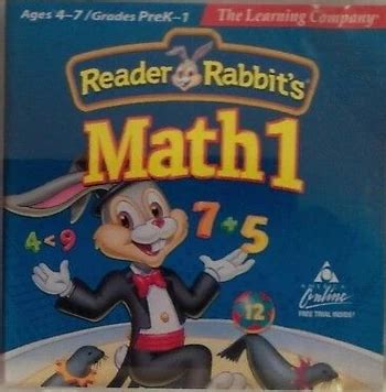 Image result for Reader Rabbit Math Part 1