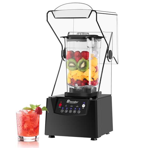 Buy 2200W Professional Smoothie Blender, 2L Stand Blender, with Self ...