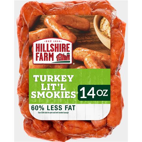 Hillshire Farm Lit'l Smokies Smoked Turkey Cocktail Sausages - Shop ...