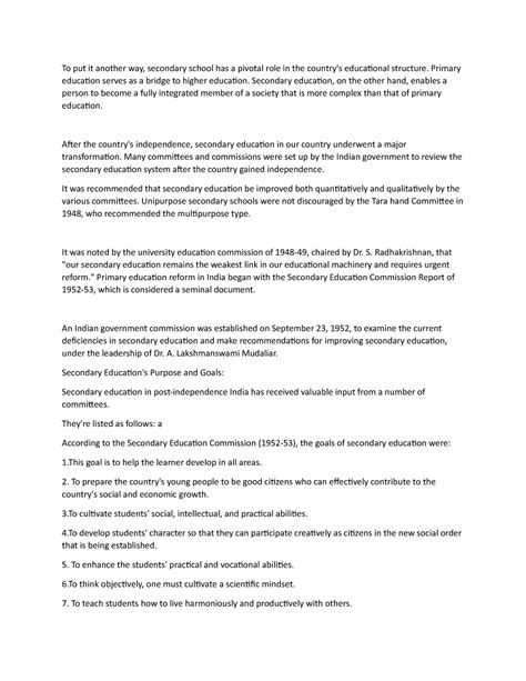 Concept of education - Lecture notes 1 - To put it another way ...