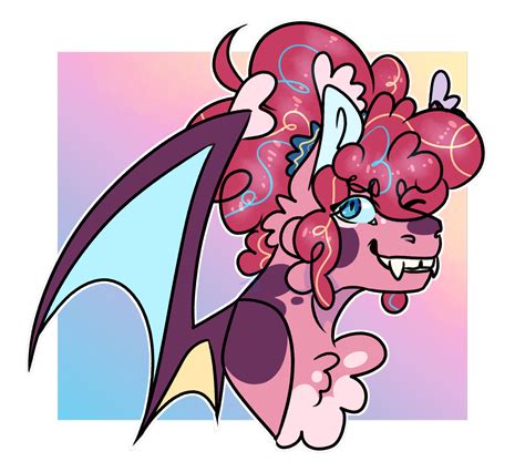 #3561515 - safe, artist:honkhonkbonk, pinkie pie, bat pony, pony, g4, bat ponified, bust ...