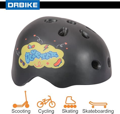 Buy DRBIKE Starry Kids Bike Helmet Toddler Helmet for Ages 3-8 Boys ...
