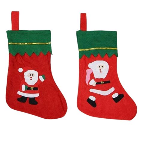 DEKORLY Christmas Stockings (2-Pack) – Classic Holiday Socks for Tree