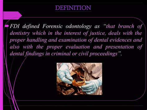 Forensic odontology ppt | PPTX