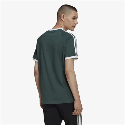 Buy ADIDAS ORIGINALS ADICOLOR CLASSICS 3-STRIPES TEE 'MINERAL GREEN ...