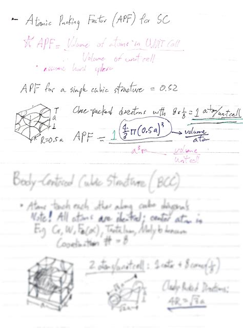 Image result for Material Engineering Crystal Structure Exam Question