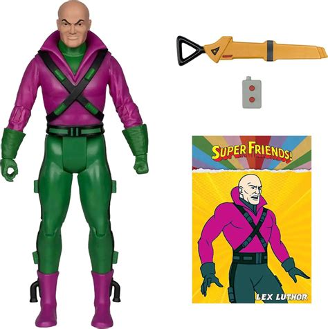 McFarlane Toys DC Super Friends Retro Series Lex Luthor 6 Action Figure ...