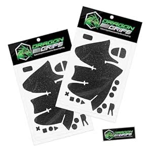 Dragon Grips Controller Grips for PS5 Controllers Textured Skin kit for ...