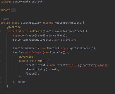 Image result for Android Studio Splash Screen Java