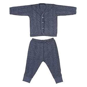 Superminis Baby Boys and Baby Girls Front Open Warm Thermal Set for ...