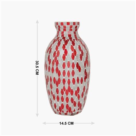 Buy Galaxy Adrian Mosaic Futura Vase from Home Centre at just INR 1399.0
