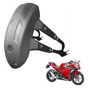 Asryd Rear Tyre Flexible Mudguard Bike Splash Guard ABS Material ...