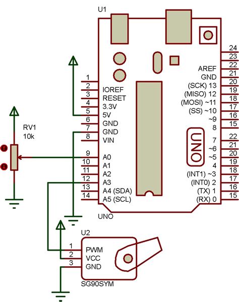Image result for Servo Potentiometer Arduino Code