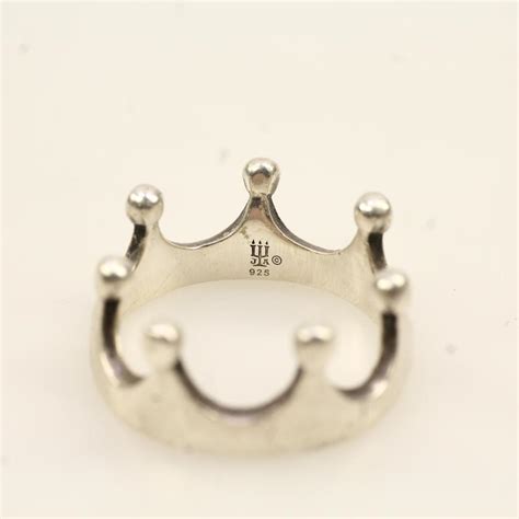 James Avery Silver Princess Crown Ring | Property Room