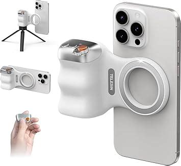 TELESIN Fun Shot Magnetic Phone Camera DSLR Style Shutter Grip for ...