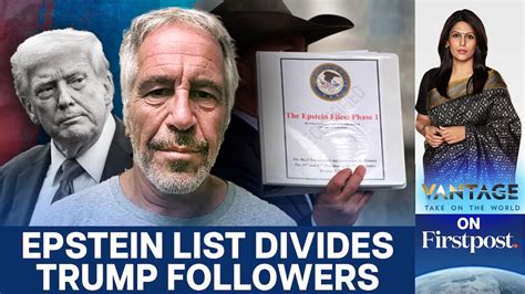 Trump Denies Report He Wrote Epstein Lewd Birthday Note | Vantage With ...