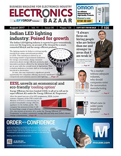 Electronics Bazaar, August 2017 eBook : Pvt Ltd, EFY Enterprises ...