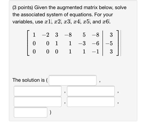 Image result for Augmented Matrix Form