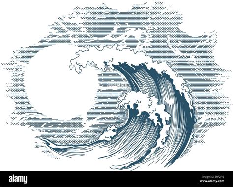 Hand drawn marine stormy weather Stock Vector Image & Art - Alamy