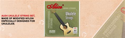 Alice AU04 Ukulele String Set, Modified Nylon AU04 : Amazon.in: Musical ...