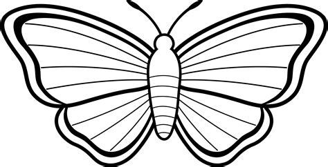 Butterfly Outline Clip Art - Cliparts.co
