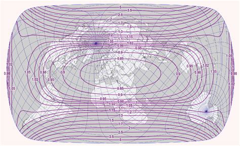 Map Projection 的图像结果
