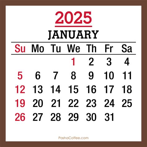 Get Your FREE January Printable Calendar 2024! - Printables for Everyone
