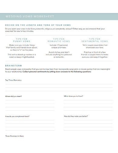 Image result for Wedding Vows Examples