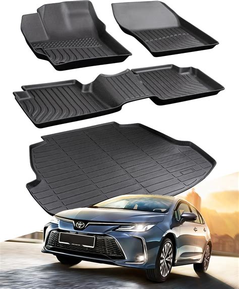 BAMACAR 2020-2025 2026 for Toyota Corolla Sedan Floor Mats Cargo Liner ...