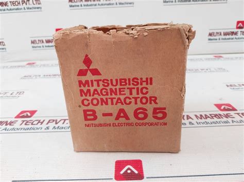 Mitsubishi Electric B-a65 Magnetic Contactor 200V 50Hz – Aeliya Marine Tech