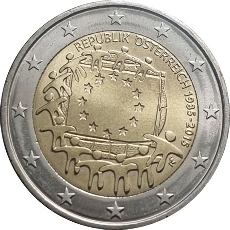 2 Euros (European Union Flag) - Austria – Numista