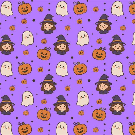 Halloween - Pattern Background for your merch 62850526 Vector Art at ...