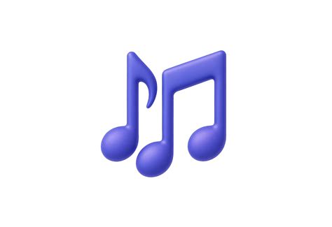 🎶 Musical Notes 3D Emoji | Brixmoji