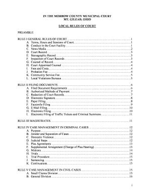 Fillable Online Court Rules-Final-EB - Morrow County Municipal Court ...