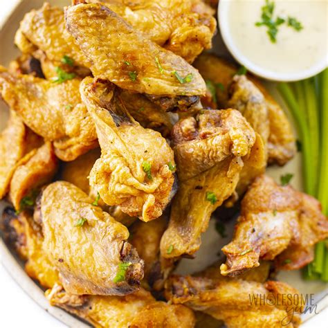 Baked Whole Chicken Wings (Easy & Crispy!) - Wholesome Yum
