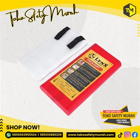 Fire Blanket 1.2 x 1.2 m – Selimut Pemadam Api Rumah Tangga - Toko ...