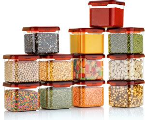 kitchkart Plastic Grocery Container - 550 ml Price in India - Buy ...