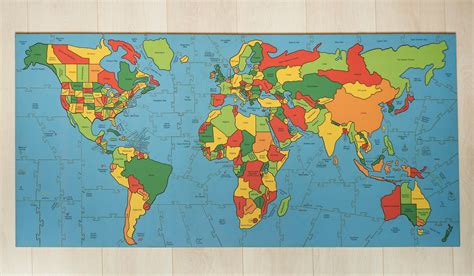 World Map Jigsaw For 5 Year Olds at Jenny Collier blog