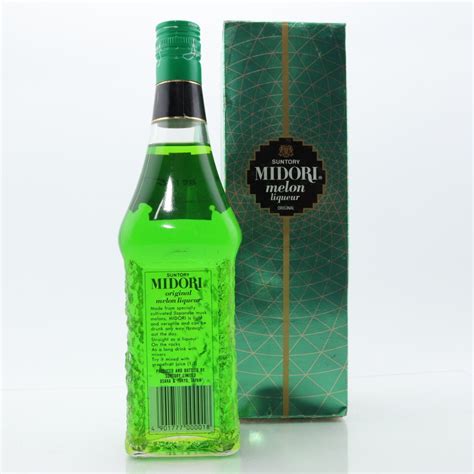 Midori Melon Liqueur 1980s / Japanese Import | Whisky Auctioneer