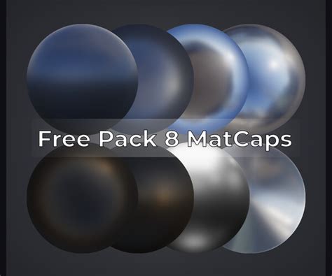 ArtStation - Free Matcap collection #2 | Resources