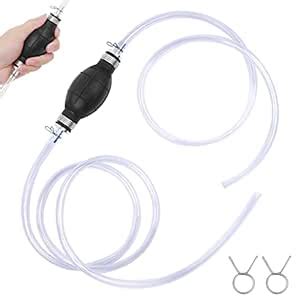 flintronic Fuel Petrol Syphon Pump, With 2M Hose, Water Liquid Transfer ...