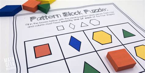 Image result for Pattern Block Puzzles