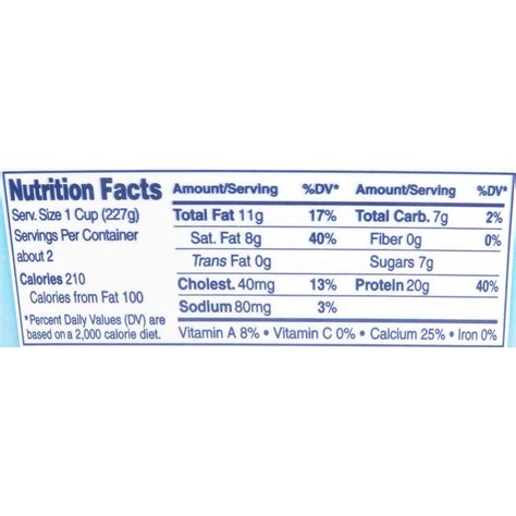 Fage Plain Greek Yogurt Nutrition Facts at Jason Criner blog
